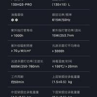 美的（Midea）130HQ3-PRO 消毒柜 大容量 130L 1台/箱 (单位:台) 黑色