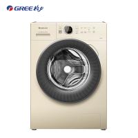格力（GREE）XQG100-B1201Bc1 滚筒洗衣机 600*645*850mm 10KG（单位：台）香槟金