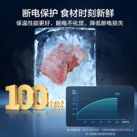 美的（Midea） BCD-271VMQ 双温展示柜家用囤货冰柜 271L(单位：台) 新老版本随机