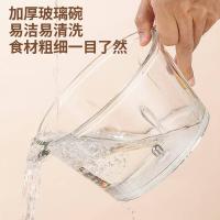 栢士德（BYSTON） BSD-JR102 绞肉机 300W 两档 2L 双层4叶刀片 加厚玻璃碗 （单位：个） 银色