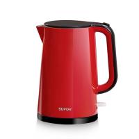 苏泊尔（SUPOR）SW-17E05E电水壶304不锈钢1.7L（单位：个）中国红