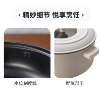 乐仕菲斯RS-A61不粘涂层电火锅6L（单位：台）米白色