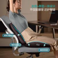 飞利浦（PHILIPS） 按摩坐垫背部按摩仪 多功能 PPM3403BBN/93 坐垫442.7*423.7*150mm/靠垫417.7*417.5*137mm (单位:个) 棕色