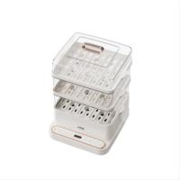 北美电器（ACA）ALY-H80DZ13D 多功能电蒸锅18L （单位：台） 白色