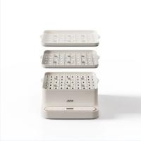 北美电器（ACA）ALY-H80DZ13D 多功能电蒸锅18L （单位：台） 白色