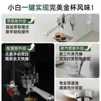 柏翠（petrus） PE3663 咖啡机 338 x155 x315mm 研磨一体 (单位:台) 白色