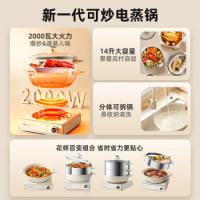 小熊（Bear） DZG-CA3E1 电蒸锅 14L 白色（单位：个）