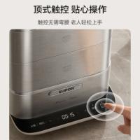 苏泊尔（SUPOR） ZN23FC660 电蒸锅 12L 银色（单位：个）