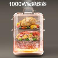 苏泊尔（SUPOR） ZN23FC660 电蒸锅 12L 银色（单位：个）