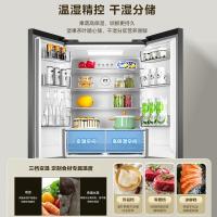 美的（Midea） BCD-511WUSGPZM(E) 十字对开门冰箱 511升 墨兰灰-观澜 变频一级风冷 (单位:台)