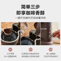 小熊（Bear） KFJ-A06Q1 滴漏式咖啡机 600ml （ 单位 ：台）深咖色 随机发货