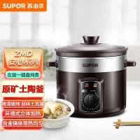 苏泊尔（SUPOR）DG40YK6-30 电炖锅 合金内胆 300W 4L （单位：个）银紫色