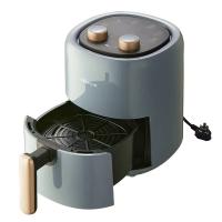 小熊（Bear） QZG-E12W5 空气炸锅 微电脑触控 容量3L 1200W (单位：台) 蓝灰色