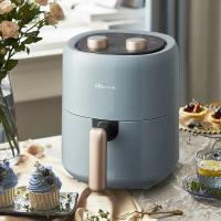 小熊（Bear） QZG-E12W5 空气炸锅 微电脑触控 容量3L 1200W (单位：台) 蓝灰色