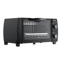 美的（Midea） 电烤箱 多功能家用 迷你小烤箱 PT1012 10L 1台/箱 (单位:台) 耀石黑