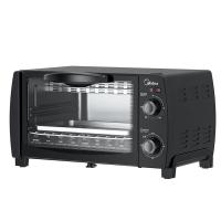 美的（Midea） 电烤箱 双层 PT1012 10L 1台/箱 (单位:台) 黑色