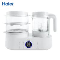 海尔（Haier） 小白蒸搅双杯辅食机 料理机 HBP-D201 400ml (单位:台) 白色