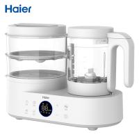 海尔（Haier） 小白蒸搅双杯辅食机 料理机 HBP-D201 400ml (单位:台) 白色