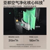 亚都（YADU） SZM1500-TP9S 净化加湿一体机 296*296*720mm （单位：台）