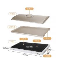 松下（Panasonic）NF-M1-N 家用电烤盘 多功能电热盘 2000W（单位：台）