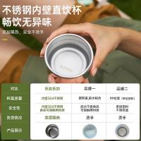 乐扣乐扣（LOCK&LOCK） EJC3755(大) 烧水壶 1000ml 便携式 (单位:个) 白色 绿色随机发货