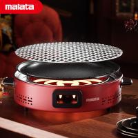 万利达（Malata） WLD-W119 电烤炉 malata-煎烤围炉 炉直径30cm、炉高9cm（单位：台）红色
