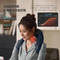 飞利浦（PHILIPS） 颈部按摩披肩按摩器肩颈背按摩仪 一机多用 PPM5203N 282*361*115mm (单位:台) 深蓝色