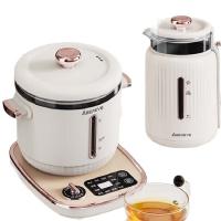 艾贝丽ABL-TZ1812多功能套装养生壶 养生壶+电煮锅 2.35kg（单位：套）白色