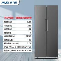 奥克斯（AUX） 对开门冰箱 BCD-386WQ468 386L (单位:台)