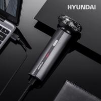 现代（HYUNDAI） YS810 三头磁吸刀头全身水洗剃须刀 3w（单位：个）太空银