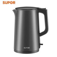 苏泊尔（SUPOR） SW-17SJ01 双层保温防烫电水壶 1.7L (单位:台) 曜石黑