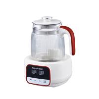 施耐德（Schneider） SWK-XHSL1215 全玻璃花茶壶 1.3L（单位：个）米白色