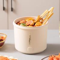 康佳（KONKA） KDZG-0866-M 电煮锅 0.8L 白色机身红色锅盖 (单位:台)