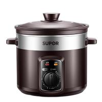 苏泊尔（SUPOR）DG40YK6-30 电炖锅 合金内胆 4L 300W（单位：个）银紫色