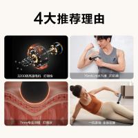 SKG F1系列1代 尊贵款 筋膜枪 电池容量1800mAh（单位：台）极光银