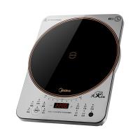 美的（Midea） 电磁炉 大火包锅智能定时 MC-CLC2215 2200W 1台/箱 (单位:台) 灰色