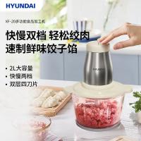 现代（HYUNDAI） 绞肉机 多功能食品加工机 XF-20 2L 6台/箱 (单位:台)