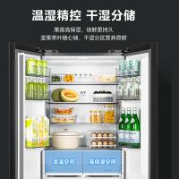 美的（Midea） BCD-442WUFGPZM(E) 十字对开门冰箱 442升 60厘米嵌系列 变频一级风冷（单位：台）墨兰灰-观澜