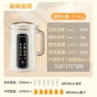 九阳（Joyoung） DJ12P-D565 豆浆机 1000W 1.2L白色 1.2L (单位:台)