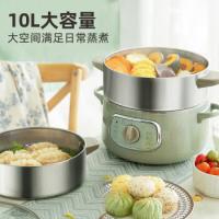 小熊（Bear） DZG-D80G5 电蒸锅 10L 银色（单位：个）