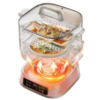 美的（Midea） ZGC282802 电蒸锅 1700W (单位: 个)本色 三挡火力+底锅分体+16.6L