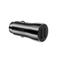 公牛（BULL）CUB12H塑料双口车载充电器（单位：个）黑色