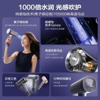 松下（Panasonic） EH-NW90 家用大功率电吹风 1200W 镭射紫 (单位:台)