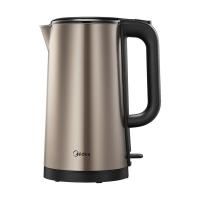 美的（Midea） MK-SH20M121 全钢无缝双层防烫电热水壶 2L (单位:个)