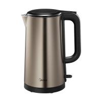 美的（Midea） MK-SH20M121 全钢无缝双层防烫电热水壶 2L (单位:个)