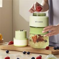 现代（HYUNDAI） YEK-GZ803A 无线便携果汁机 1000ML (单位: 个)