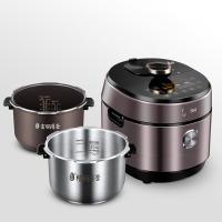 美的（Midea） MY-S582N 0涂层 双胆 电压力锅家用 383*283*290mm 内胆随机发货 (单位:台)