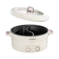 现代（HYUNDAI） JZG-C603 电火锅（鸳鸯电火锅） 6L (单位:台)