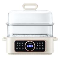 西屋（Westinghouse） WZL525D 多功能电蒸锅 煮锅5L+蒸锅6L*2（单位：台） 米白色+香槟金色