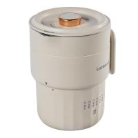 乐扣乐扣（LOCK&LOCK） 户外折叠 电水壶 800ml 米白色（单位：个）